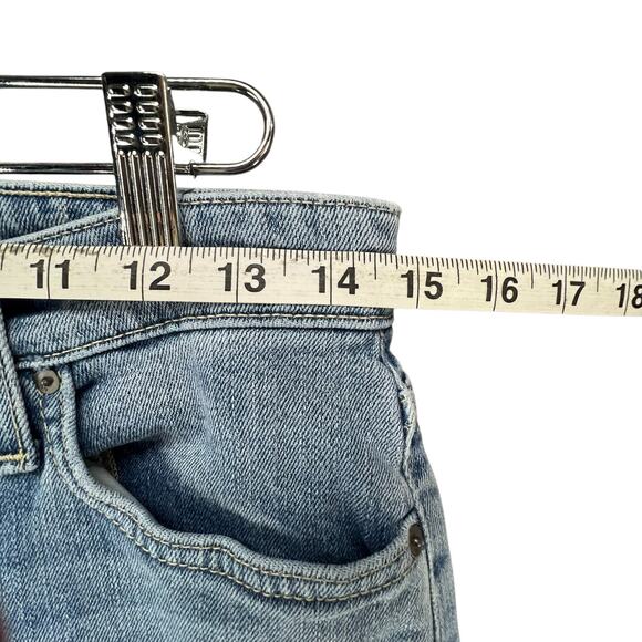 Joes Icon Ankle Sigourney Jeans Womens 28 Blue Dip Dye Skinny Stretch Boho Chic - Picture 9 of 16